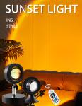 5V US Aluminum Alloy Sunset Projection LED Light With 180 Degree Rotation