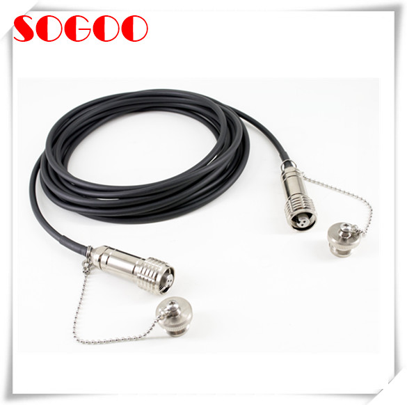 Duplex Fiber Optic Patch Cable IP67 Military Grade ODC To LC/UPC OEM