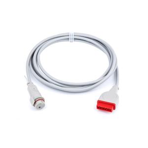 Wholesale GE Marqutte 11pin BD IBP Transducer , BD Medical Pressure Transducer 3m Length from china suppliers
