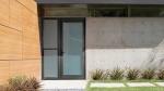 Patio Single Panel Aluminium Casement Hinged Glass Door Customized Profile Color
