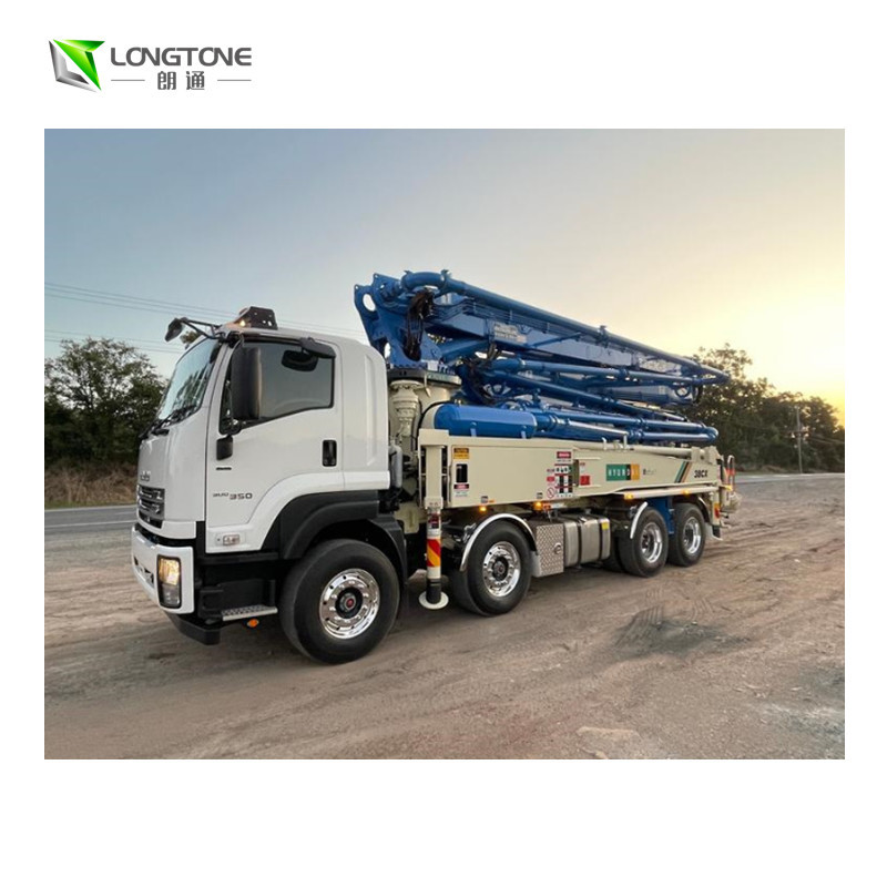 25T Used Concrete Pump Truck Customized 320L