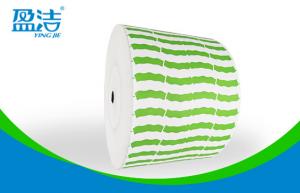 Green Color  Printed Paper Roll ,Width Of 835mm For 9 OZ Paper Cups