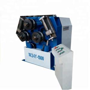 Wholesale Automatic Hydraulic Iron Profile Tube Bender Rolling Bending Machine W24S-6 from china suppliers