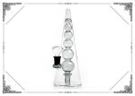 Sugar Coated Glass Bong Smoking Pipes , Haws Style Bottom Beaker Bongs