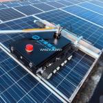 24 Feet Solar Panel Photovoltaic Cleaning Brush Robot Pole Machine Car Washer
