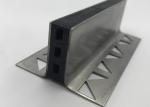 Ceramic Flooring 10mm Aluminium Movement Joint For Stone Floors