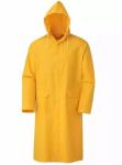 1pc Long Hi Vis Raincoat Breathable Full Length Hi Vis Raincoat For Workers