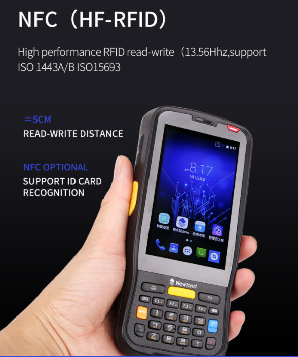 SmartPhone Android 5.1 Handheld Data Collector NFC RFID