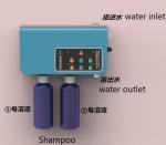 Multiply USE 300x140x90mm Dog Cat Bath Shower Easy To Install