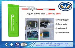 Wholesale Low Noise Auto Closing Parking Barrier Gate DC Backup Battery from china suppliers