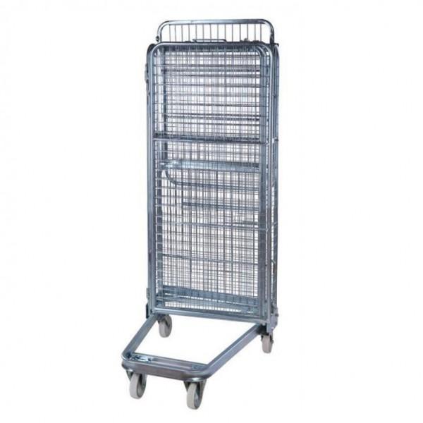 Durable Laundry Trolley Cart , Stainless Steel Laundry Trolley Rust Proof Sturdy