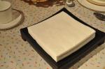 50 Count 2Ply premium Orange Color Paper Napkin Wood Pulp Material