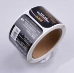 Printing custom glossy lamination waterproof strong self adhesive paper car