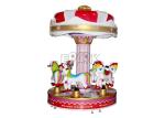 Amusement Kiddie Rides Flying Electric Rotating Carousel For Game Center Park