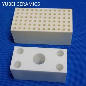Wholesale Wear Resistant Alumina Ceramic Positoning Plate Block Ivory 3.85g / Cm3 from china suppliers