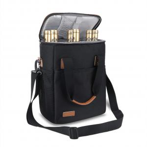 Wholesale Oxford Insulated Backpack Cooler Bag Bottle Beer Wine Cooler Backpack 10X6X13 from china suppliers