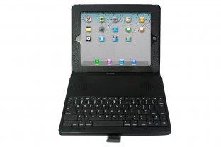 Quality ODM Detachable Stereo Dual Speaker Wireless Bluetooth Keyboard Case for Ipad 2 for sale
