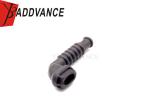 1928300528 Factory Price Bosh 90 Deg Waterproof 2 Pin Black Auto Rubber Boot For