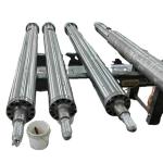 38CrMoAlA Mini Injection Screw Barrel For Plastic Moulding Machinery Bimetallic