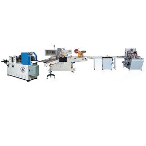 Wholesale PLC Automatic hand towel Packaging Machine 210mm Width Paper Pouch Packing from china suppliers