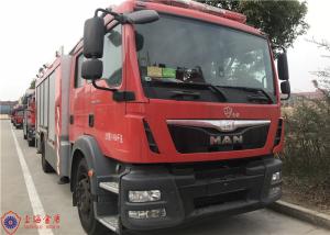 Wholesale 4x2 Drive 6 Cylinder Diesel Engine 25m Working Height Aerial Ladder Fire Truck from china suppliers