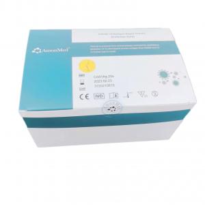 China CE & TGA COVID-19 Antigen Saliva Test Kit China And Antigen Test Kit Colloidal Gold Manufacturer on sale