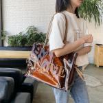 Summer Transparent Jelly Bag Female Large Capacity All-Match Single Shoulder Bag