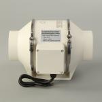 220V 4-12 Inches 100mm 125mm 150mm 200mm Air Duct Ventilation Mixed Flow Inline