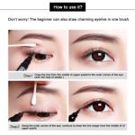 Double Head Eyeliner Pencil Packaging Seal Pen ABS Material Customizable