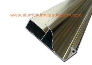 China Polished Aluminium Cabinet Door Profiles , Aluminium Frames For Kitchen Cabinets on sale