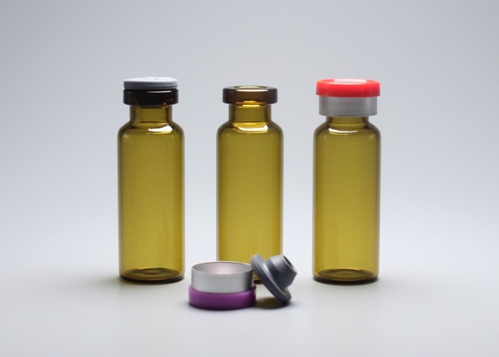 4ml Brown Crimp Neck Pharmacy Low Borosilicate Glass Vial Packing