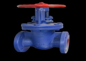 China GOST Cast Iron Flanged Gate Valve With Handle Full Port Lightweight on sale