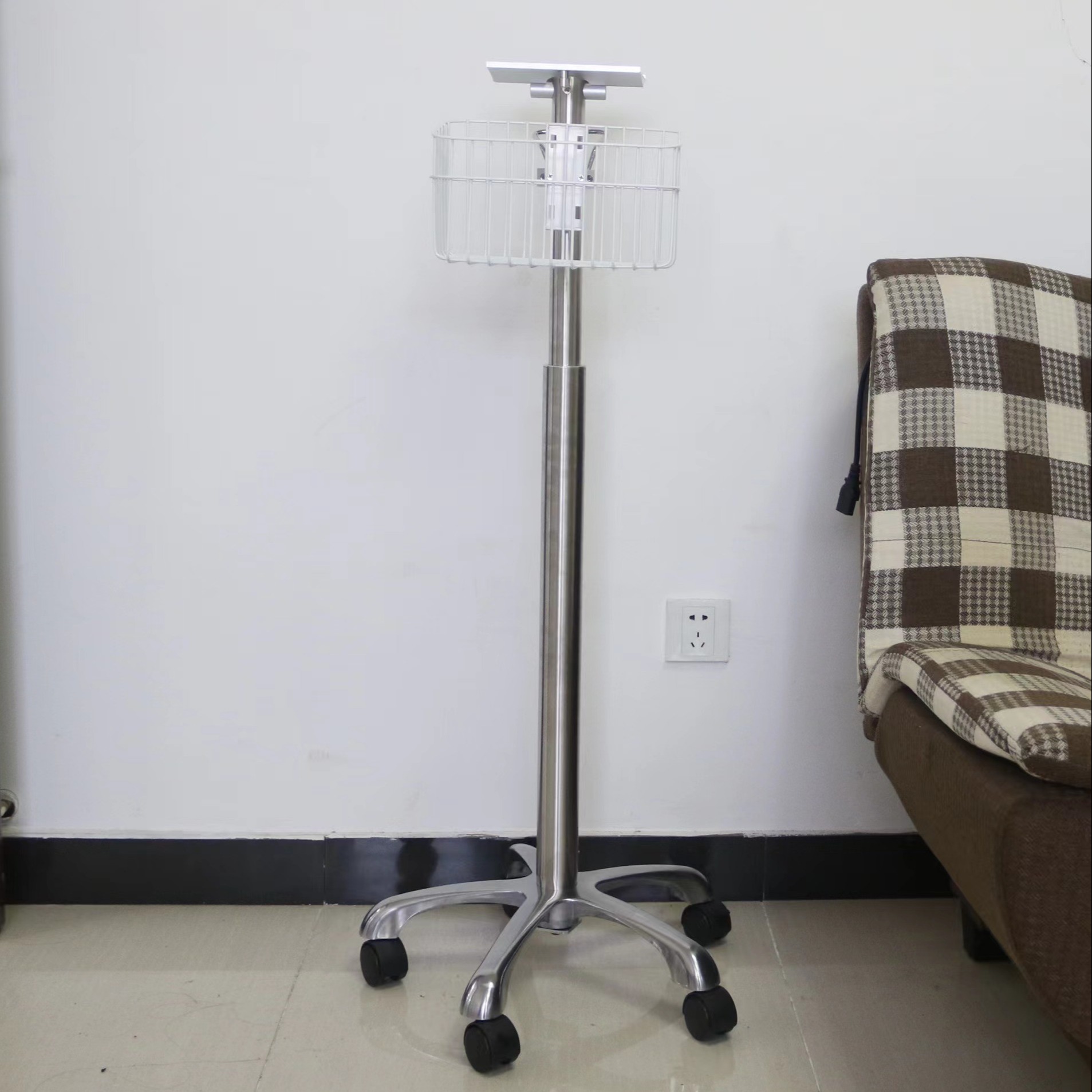 Trolley medical cart hospital trolley hospital furniture for patient monitor