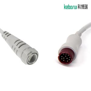 Wholesale TPU PVC 12 Pin Mindray IBP Cable Argon Transducer Class II from china suppliers