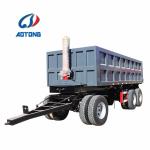Buyer's Request 2 Axle 20Tons Draw Bar Full Mesh Tipping Trailer Cargo Fence