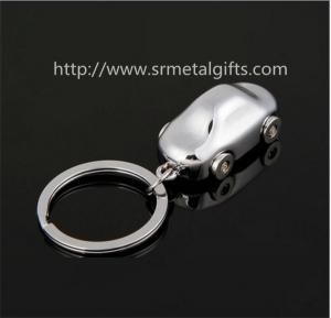 Wholesale Cheap silver plated miniature car model key rings, exquisite metal car fob key chains, from china suppliers