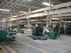 Wholesale 0.3-1.5x1300 fly Shear Sheet Metal Cutting Machine , Aluminium Slitting Machine Easy Operate from china suppliers