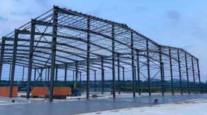 Wholesale H Beam D20 Steel Structure Warehouse With Office And Awning from china suppliers