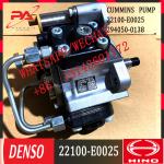 Professional factory supply 22100-E0025 J08E diesel engine diesel fuel injection