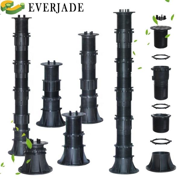 Plastic Pedestal for Outdoor Deck Joist Support Base Flooring Pave Max Diameter
