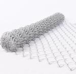 8 Gauge Galvanized Diamond Chain Link Fence Manual Operated Iron