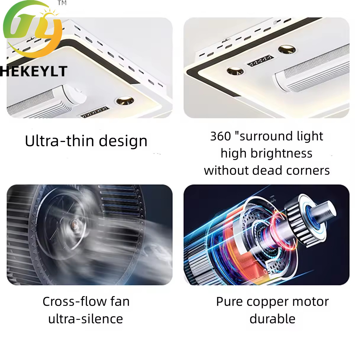 Imodernll Spectrum Bladeless Ceiling Fan Led Light White Bedroom Plastic 15 97 Modern 80 Remote Control 6 Gears 30000