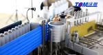 SS304 Chemical Packaging Machine Automatic Cold Glue Labeling Machine
