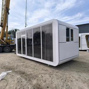 Wholesale Sandwich Panel Outdoor Luxury Space Capsule House with Customized Color Prefab Modular Houses from china suppliers