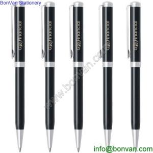 Wholesale Metal hotel pen silver design ball pen wholesale silver ballpoint pen for promotional gift from china suppliers