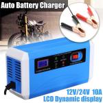 Private Mold Yes Car Motorcycle Battery Digital Display Charger 12V 24V 10A High