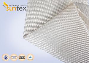 Wholesale 1200g Silca High Temperature Fiberglass Cloth 12H Satin For Welding Protection Blanket from china suppliers