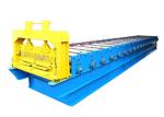 Steel PPGI Standing Seam Roll Forming Machine , Standing Seam Metal Roof Machine
