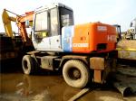 Original japan Used HITACHI EX100WD-2 Wheel Excavator