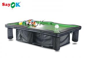 China Inflatable Yard Games Airtight Inflatable Snook Billiards Table Inflatable Sports Games on sale